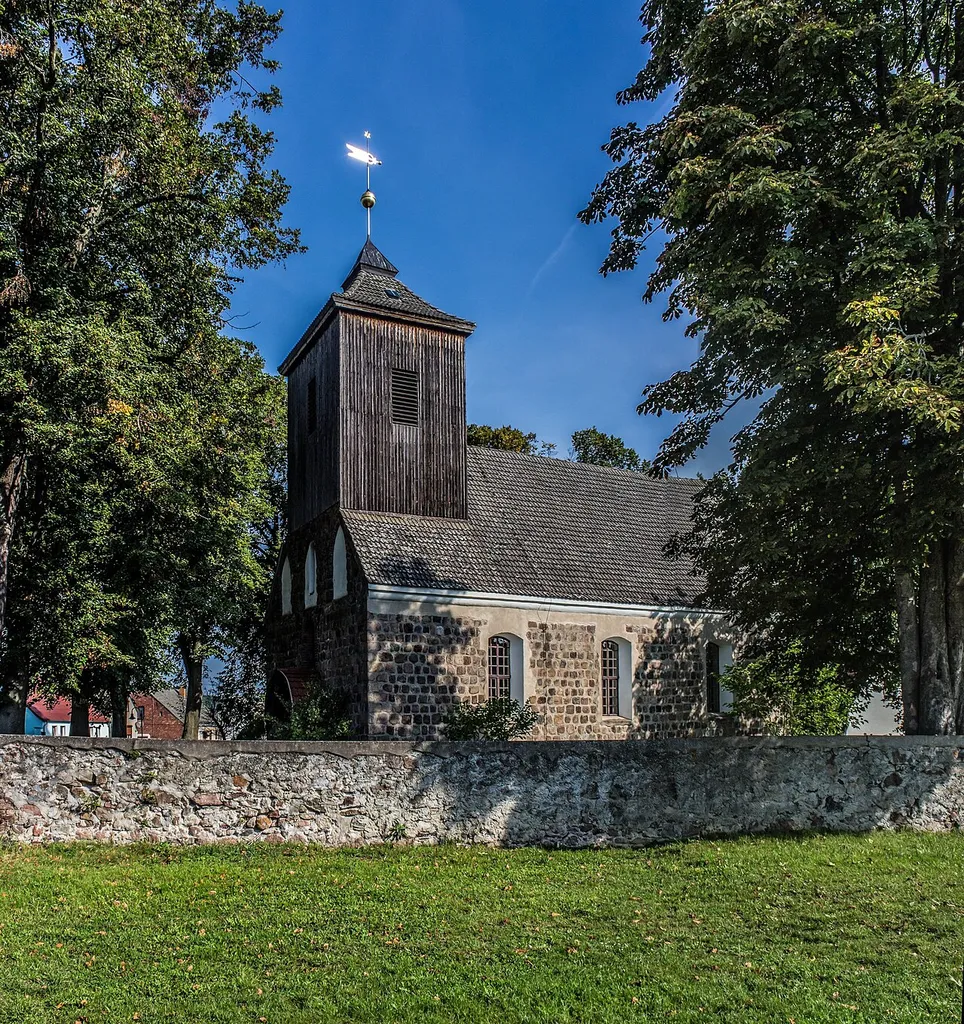 Chorin village church, Barnim district, Brandenburg state, Germany