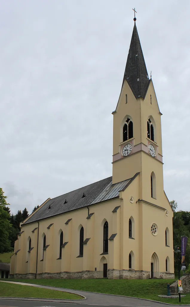 Lutherian church in Arriach