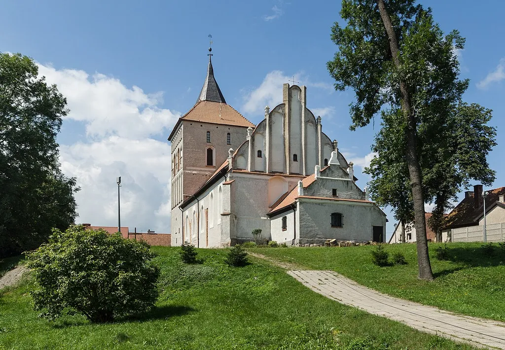 Holy Cross church in Szestno.