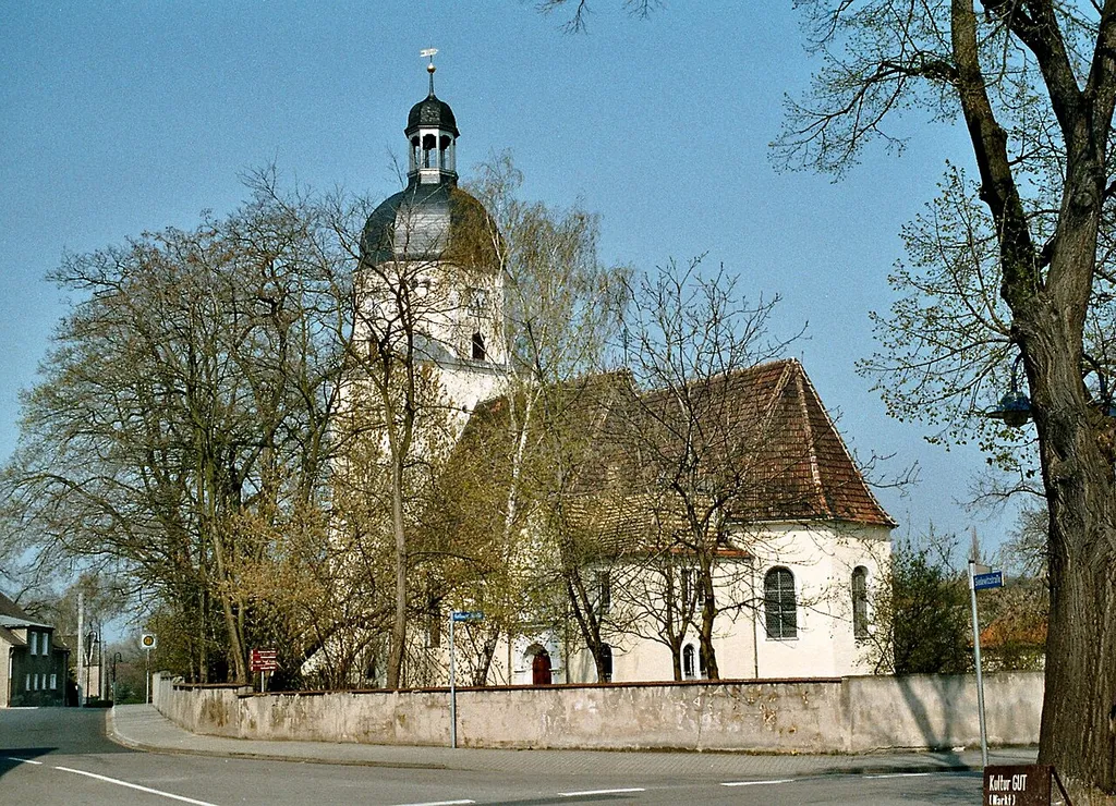Thallwitz, the village church