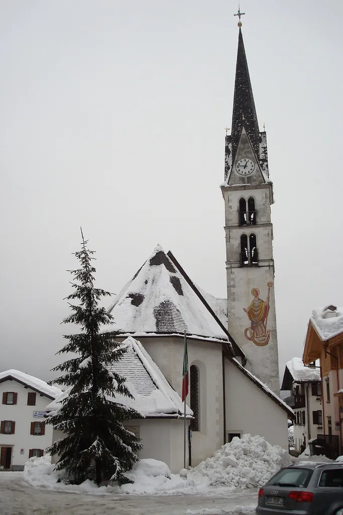 Église San Biaggio, Alleghe, Belluno, Italie