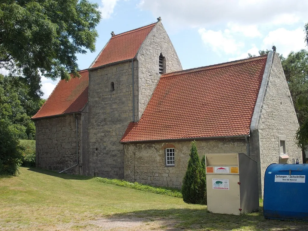 St. Anne's Church in Pettstädt (Weißenfels, district: Burgenlandkreis, Saxony-Anhalt)