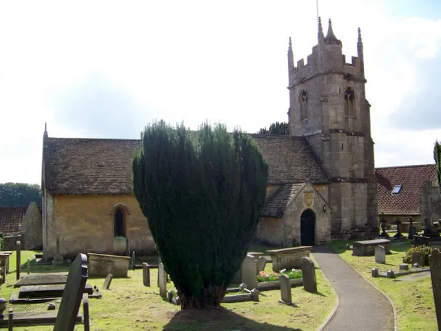The Church of St James, Southstoke The church dates from the 12th century, was altered in the 15th century, and further restored with the chancel and south aisle being rebuilt between 1845 and 1850.
