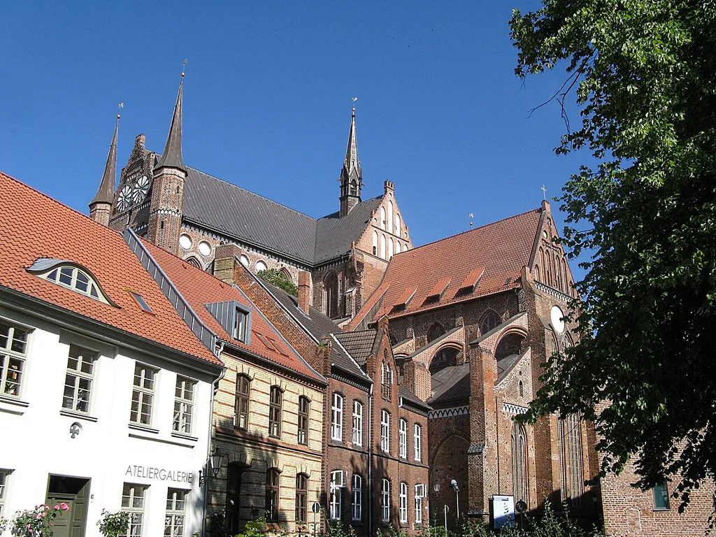 Church St. Georgen in Wismar, Mecklenburg-Vorpommern, Germany