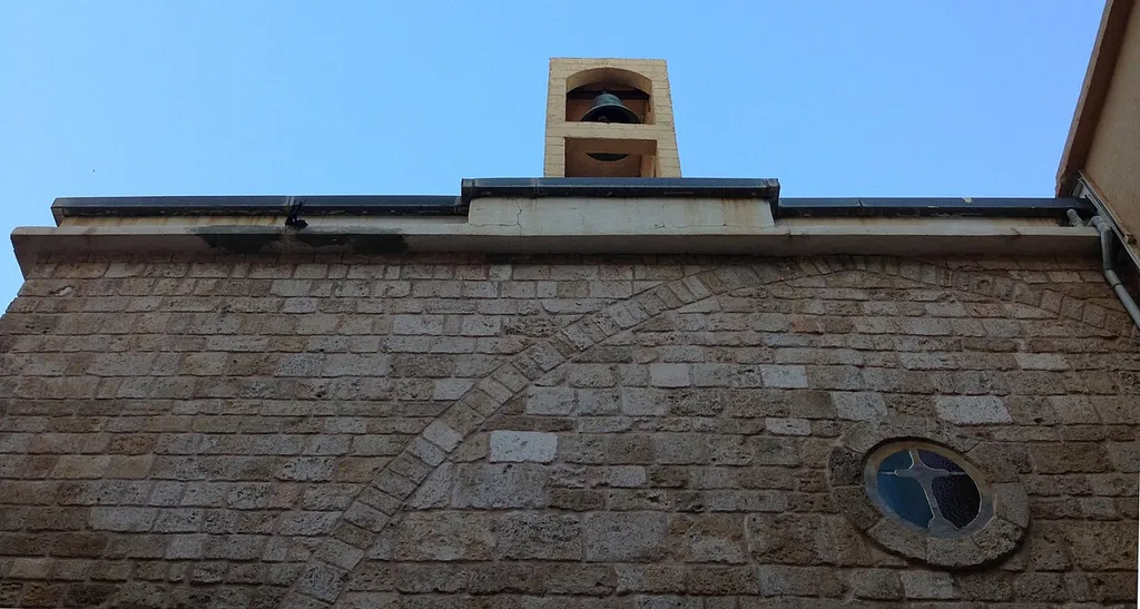 The Greek-Orthodox church of St. Thomas (Eglise Saint Thomas des grecs orthodoxes) in the Christian quarter of the Old Town of Tyre (Sour/Tyr/Tyros), Southern Lebanon.