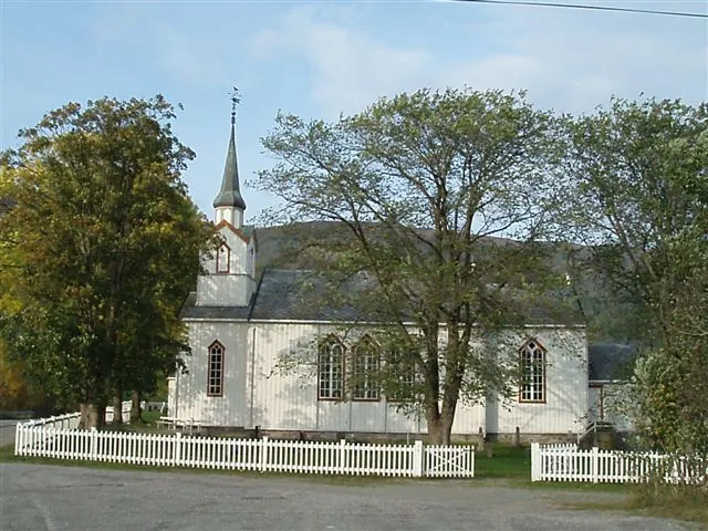 Lensvik church of Agdenes municipality, Norway