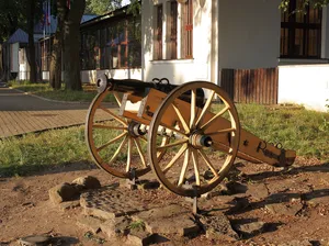 Replica of Austrian field gun