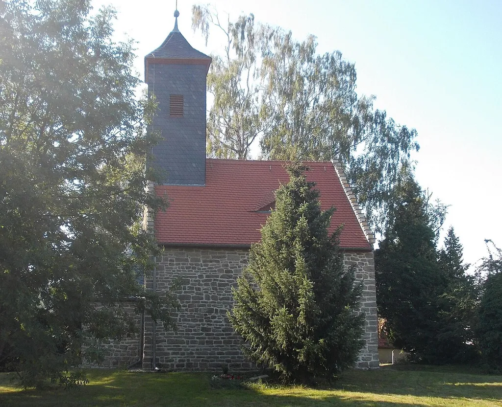 Nissma church (Elsteraue, district: Burgenlandkreis, Saxony-Anhalt)