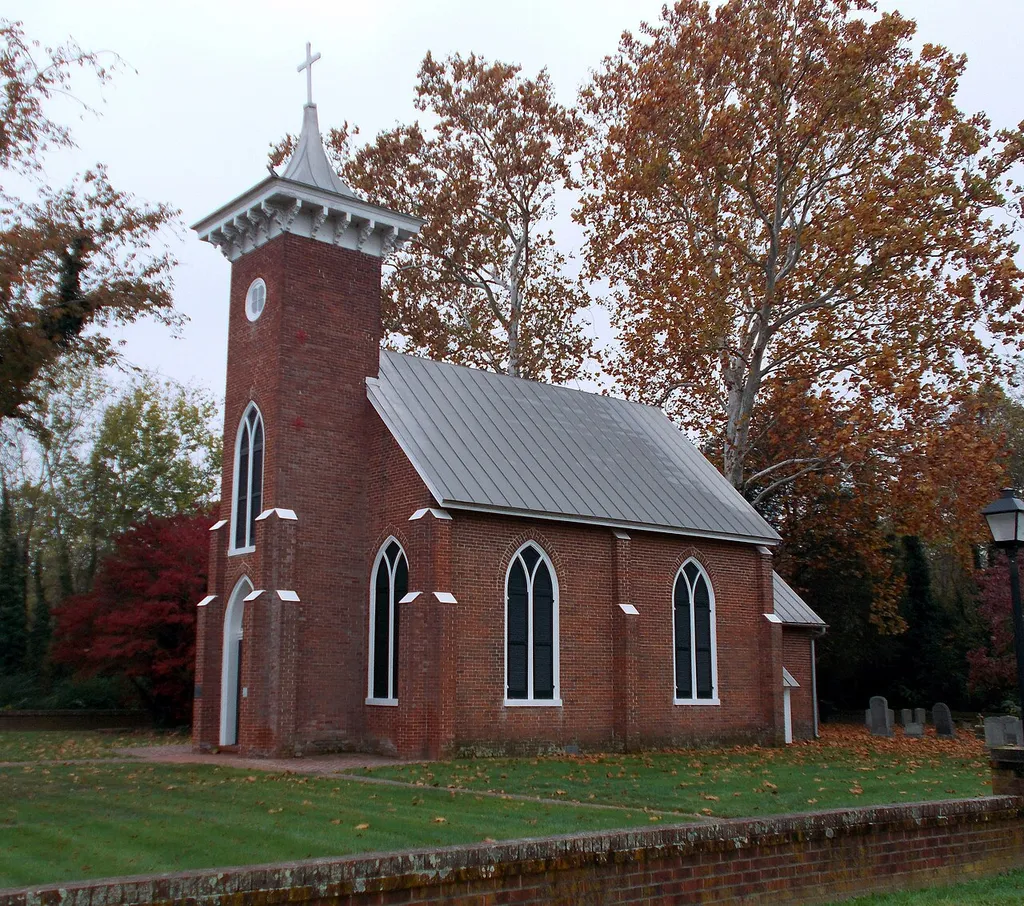 Emmanuel Episcopal Church, Port Conway, Virginia, October 2012