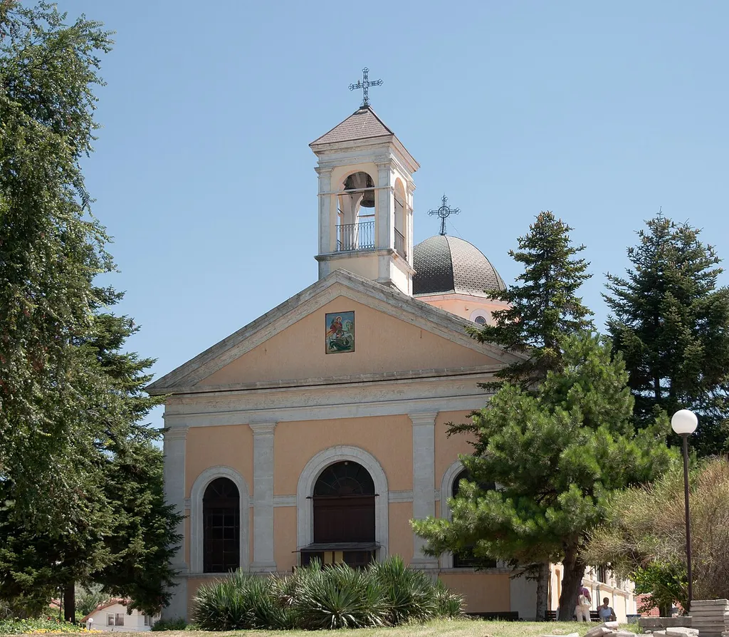St George church in Balchik, Bulgaria.