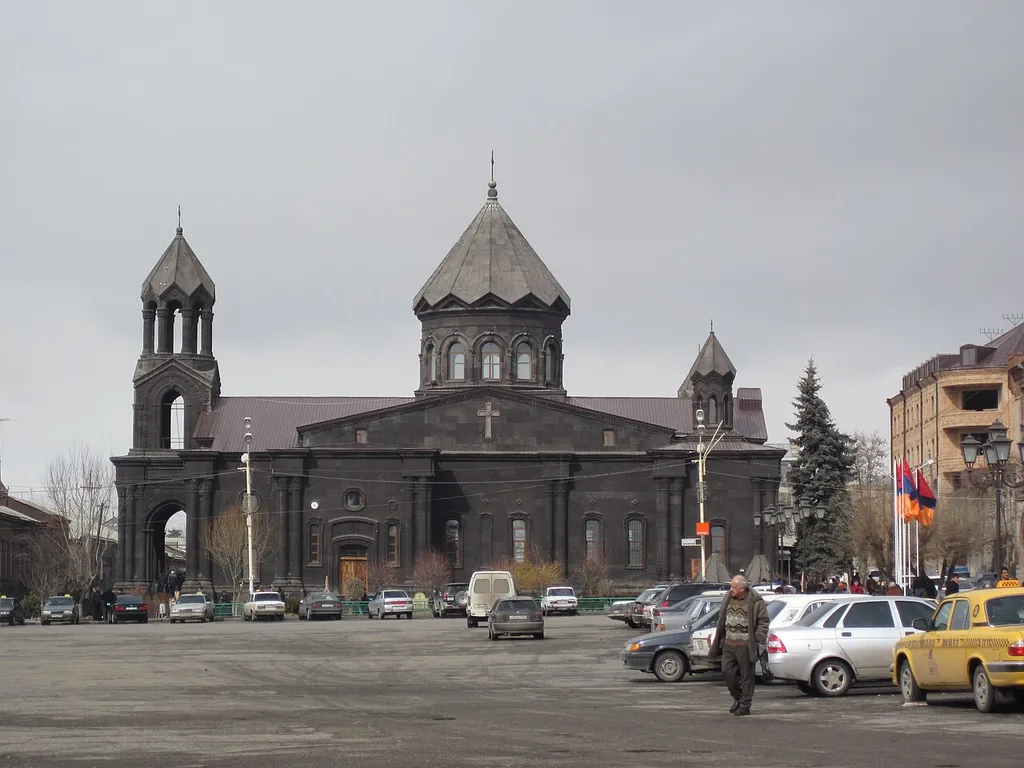Church of the Holy Mother of God (Surb Astvatsatsin), commonly known as Yot Verk (seven wounds) church