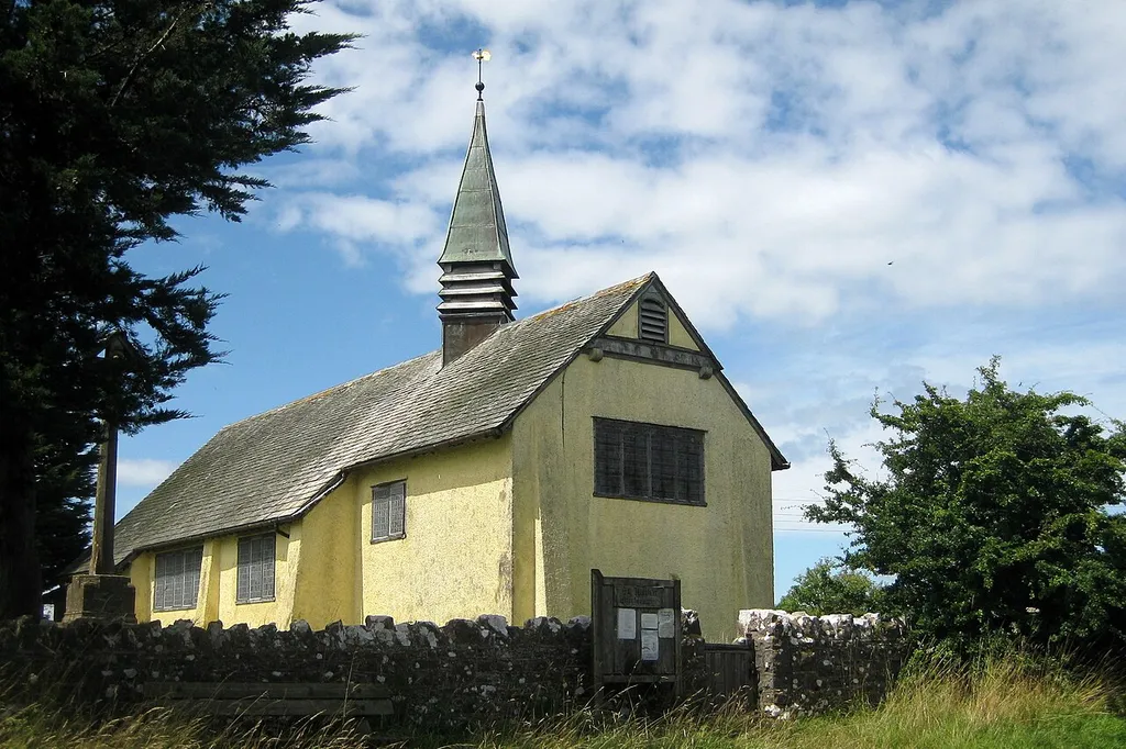 St Hugh's church, Charterhouse, Somerset, UK