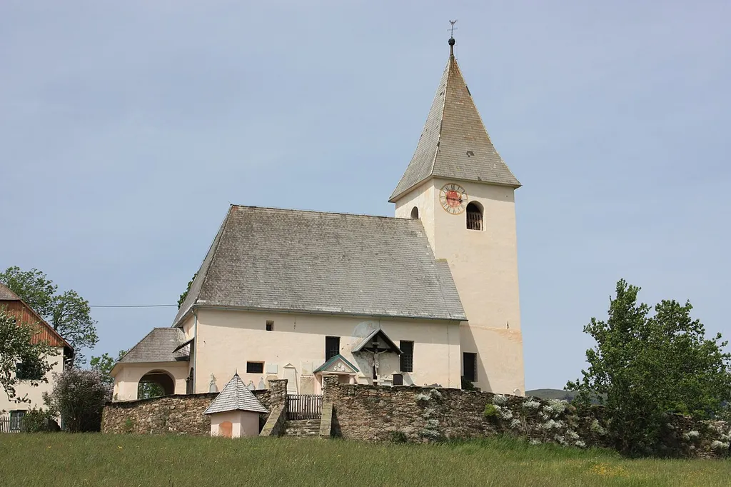 Church of St Johann am Pressen in the community of Hüttenberg