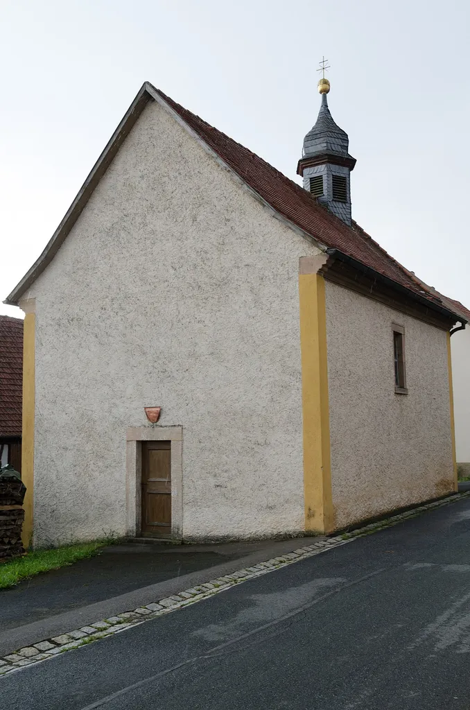 Fladungen, Brüchs, ehem. Katholische Pfarrkirche St Anton