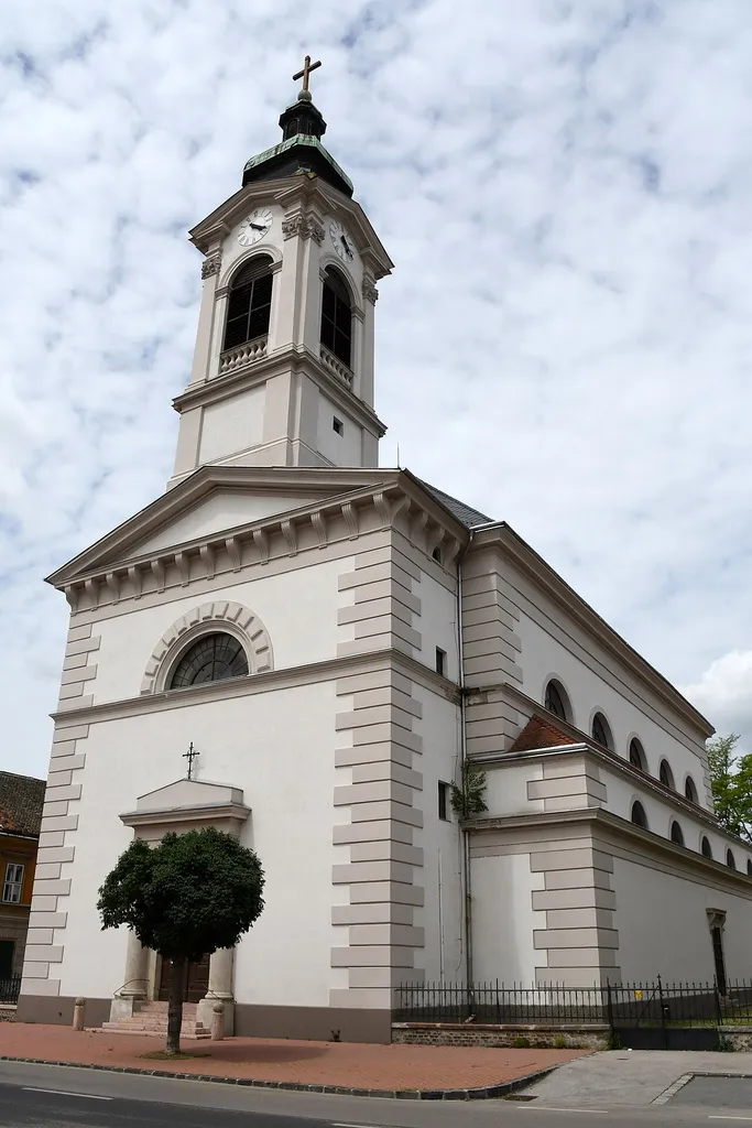 Roman Catholic church in Újváros, Győr, Hungary
