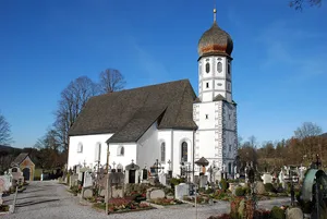Ehemalige katholische Pfarrkirche Maria Schutz, jetzt Friedhofskirche