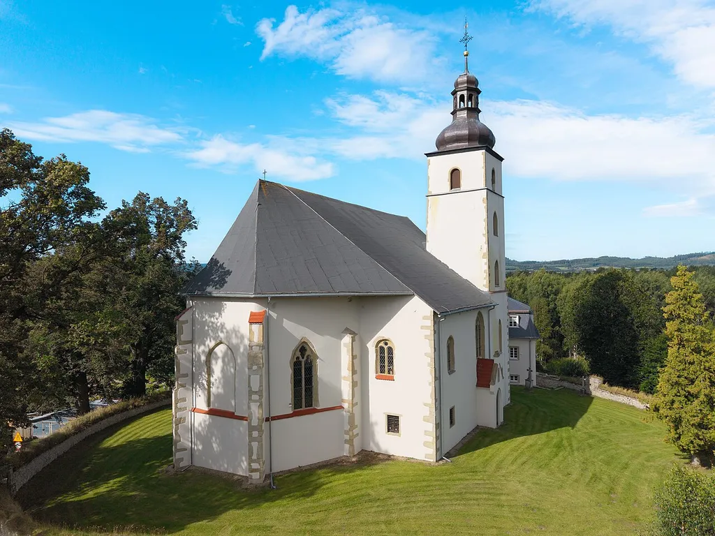 Saint Lawrence church in Krzeszówek