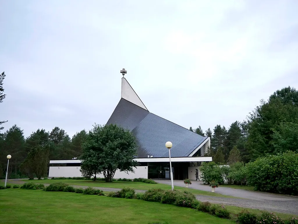 Pyhäjoki Church, Finland.