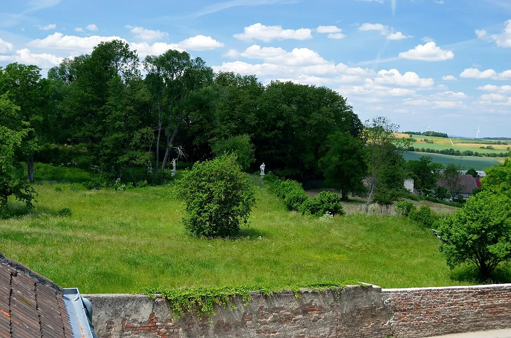 The Goldburg, a former castle and palace of the Althan family in Murstetten, municipality of Weißenkirchen an der Perschling, Lower Austria, was destroyed during the Napoleonic wars. The area and the spare remainders are now protected as a cultural heritage monument.