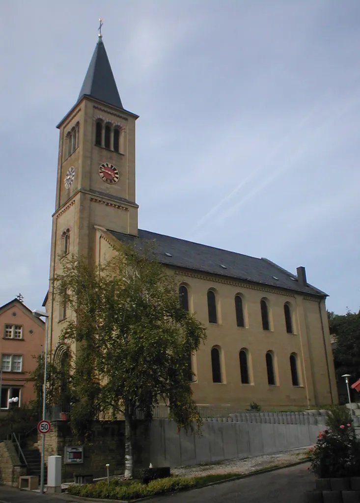 Evangelische Pfarrkirche in Elsenz, erbaut 1843