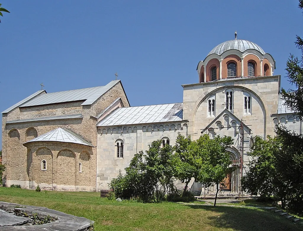 Klášter Studenica v Srbsku, nedaleko od Kraljeva