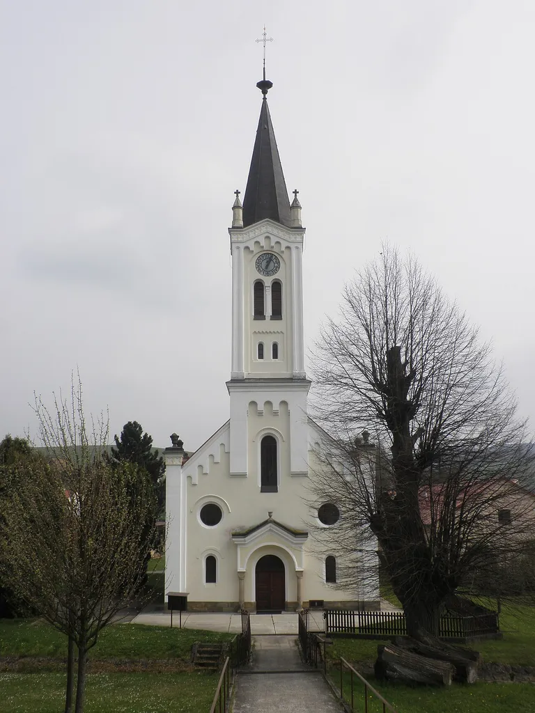 Evangelický kostel v Jasenné (Zlínský kraj) z r. 1833