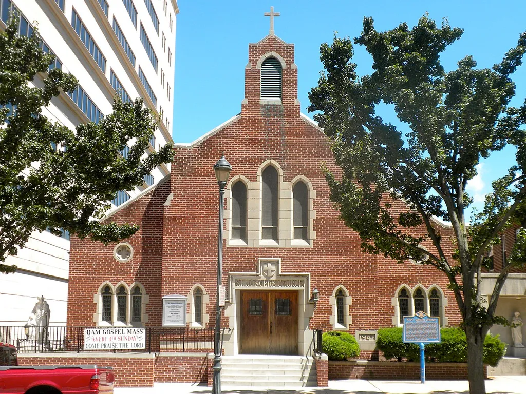 St. Joseph's Catholic Church, located at 1012 N. French St. in Wilmington, Delaware, United States. An adjacent state historical marker names it the "Mother Church" for African-American Catholics in Delaware. It is listed on the National Register of Historic Places.