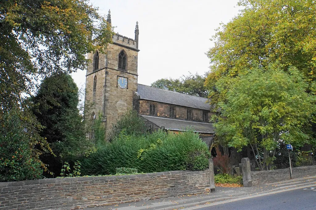 Photograph of the Church of St Michael and All Angels, Brimington, Derbyshire, England