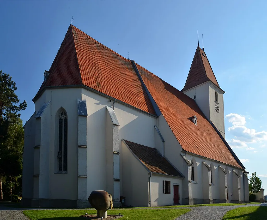 The parish church Saint Petronilla and surrounding former cemetery in Kapelln, Lower Austria, are protected as a cutlural heritage monument.
