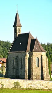 Filialkirche Heiliges Kreuz Friedhof Münzbach