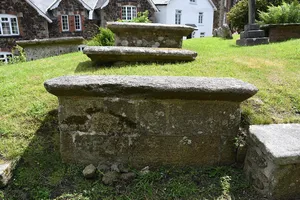 3 Adjacent Chest Tombs Approximately 1.5 Metres South East Of Porch Of Church Of St Andrew