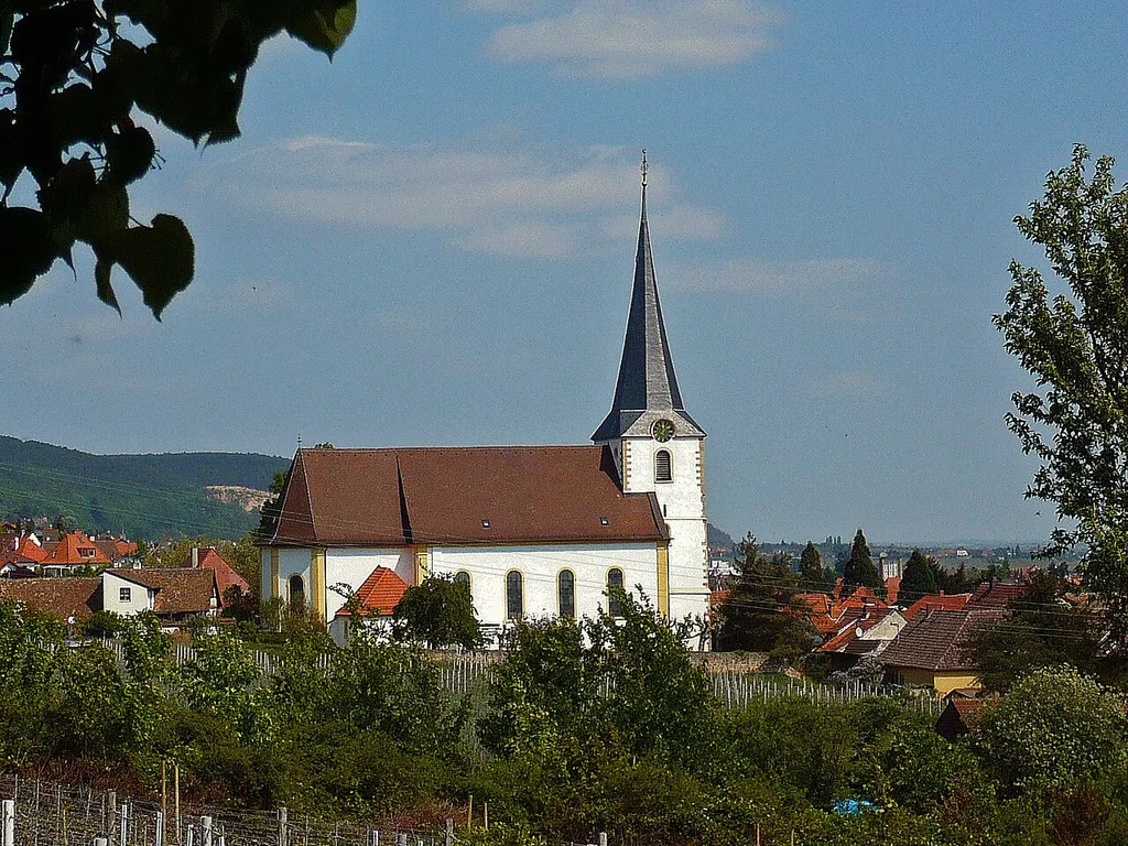 Katholische Kirche St. Jacob, Hambach an der Weinstraße, Jacobusplatz 1