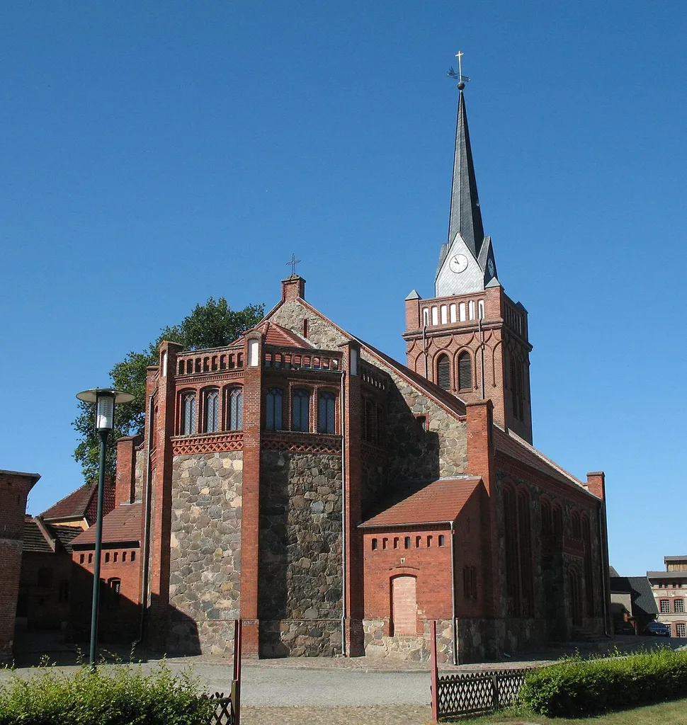 St Nicholas' Church in Putlitz in Brandenburg, Germany