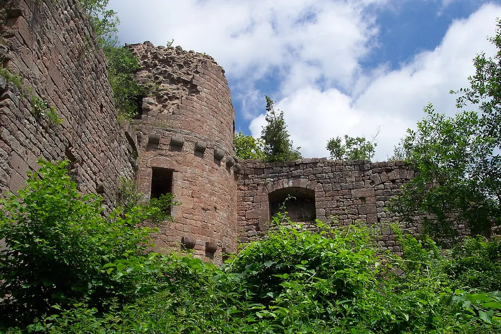 Château du Landsberg, near Barr, France.