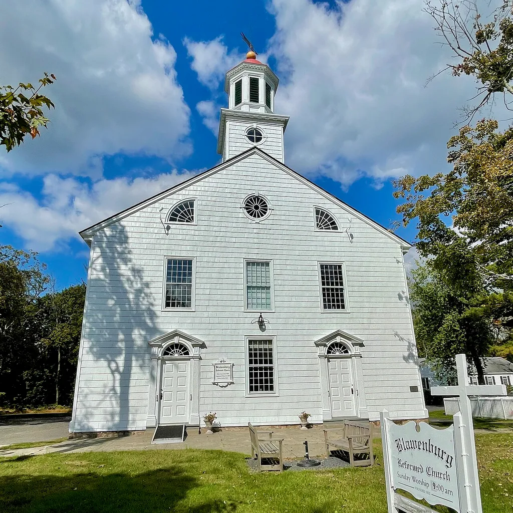 Blawenburg Reformed Church in Blawenburg, New Jersey.