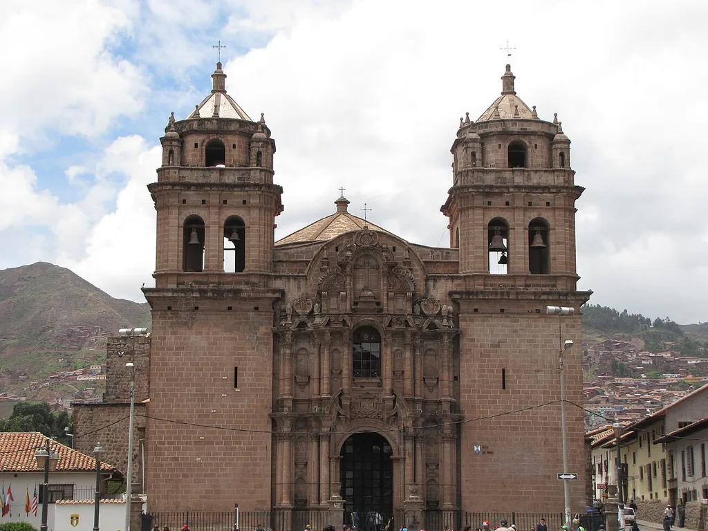 The San Pedro church in Cusco, Peru.