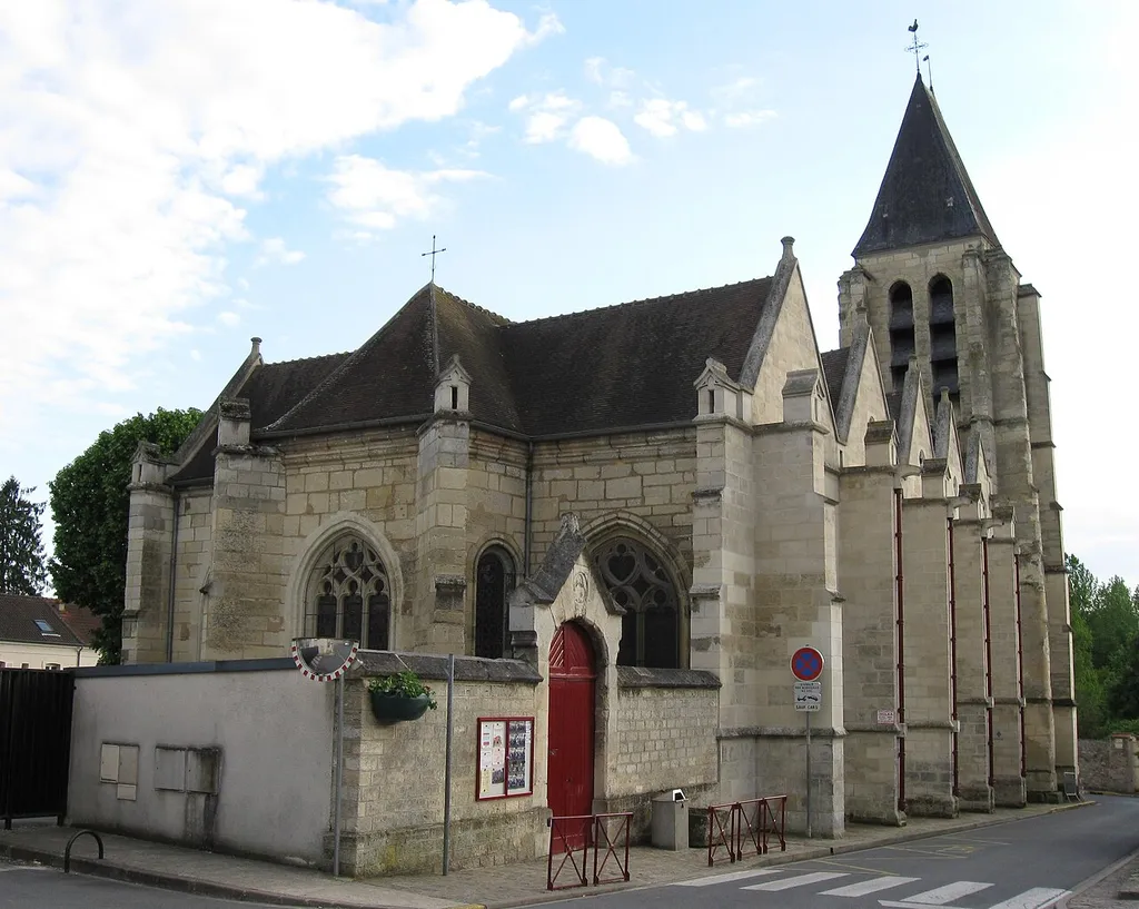 Église Saint-Médard, Lizy-sur-Ourcq. (département de la Seine-et-Marne, région Île-de-France).