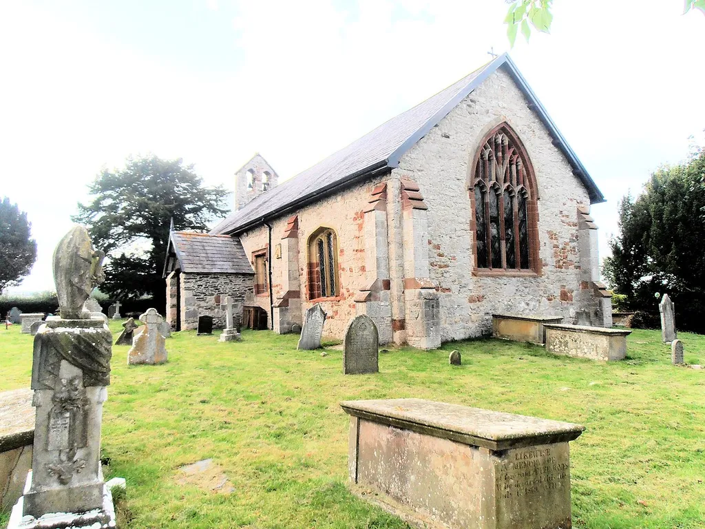 The Church of Saint Meugan, Llanrhudd, Ruthin, Denbighshire, North Wales. Listed building: Grade ll*
