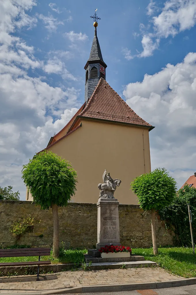 Unterpleichfeld: Rupprechtshausen, Kirche D-6-79-201-48