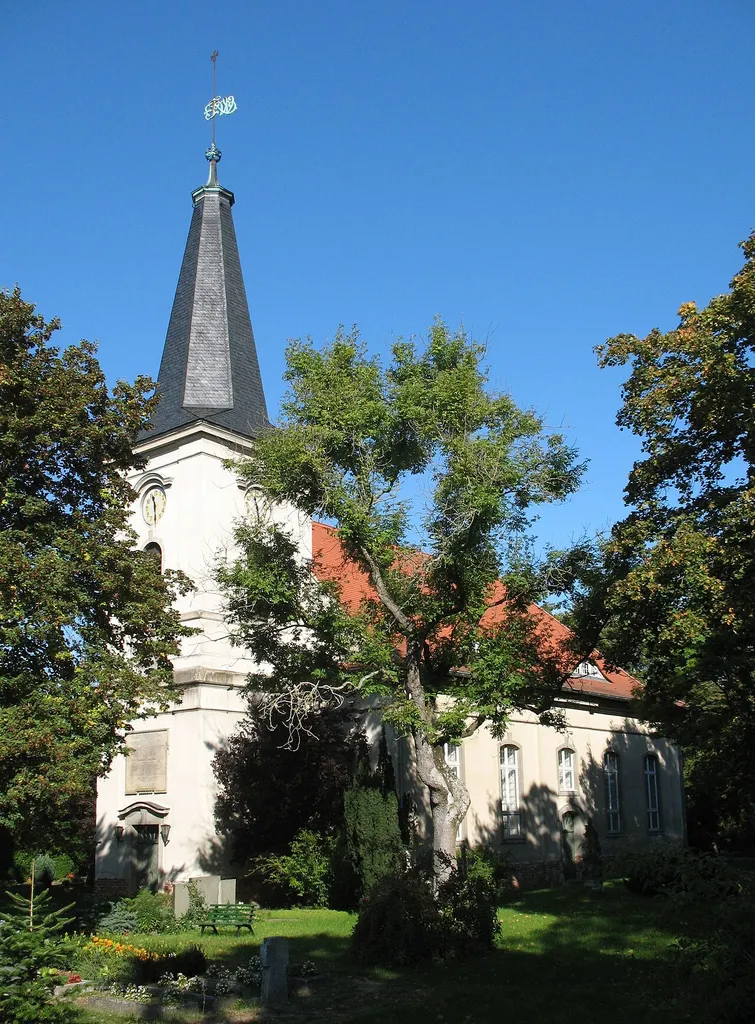 Church in Fehrbellin-Königshorst in Brandenburg, Germany