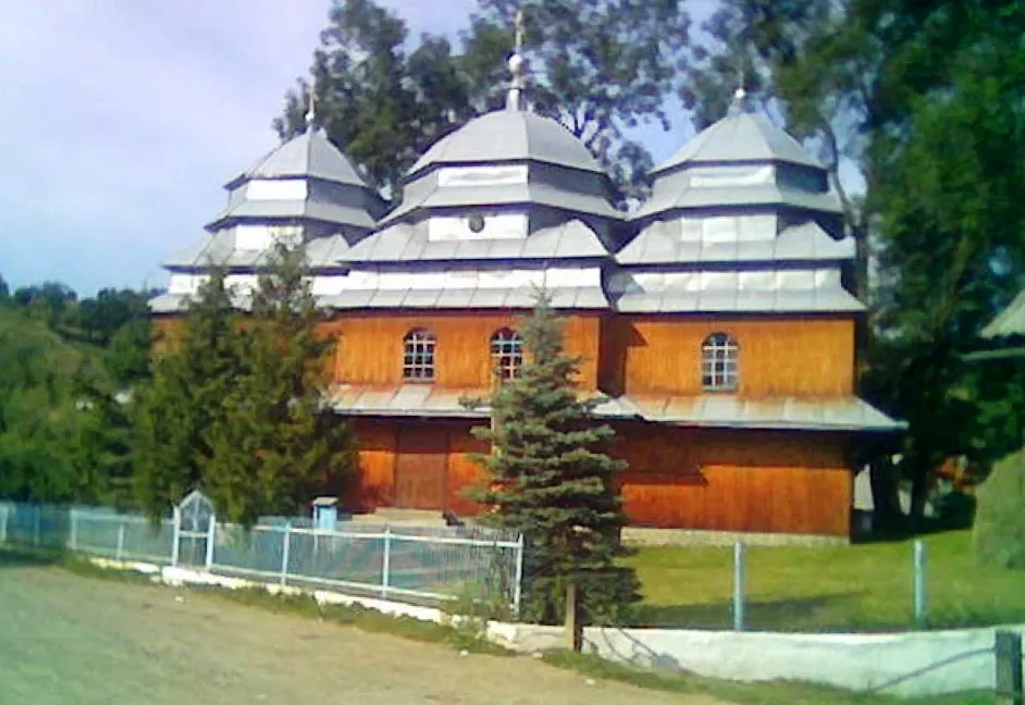 Church of the Holy Archangel Michael. Kamianka (Skole Raion))