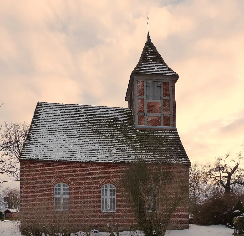 Prützen, Kirche, Ansicht von Norden