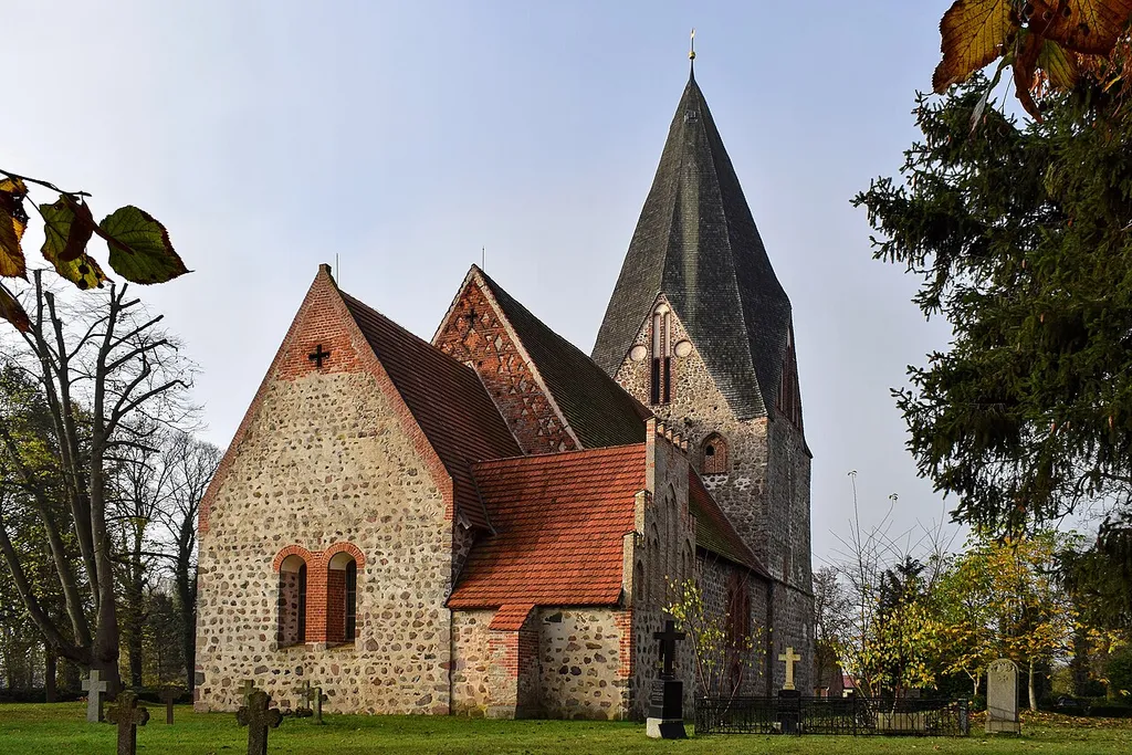 Lutheran church in Neukirchen (District of Rostock), Germany
