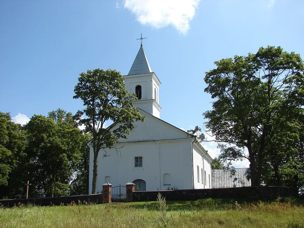 Rušonas Sv. Ercengeļa Miķeļa Romas katoļu baznīca, Rušonas pagasts, Riebiņu novads, Latvia