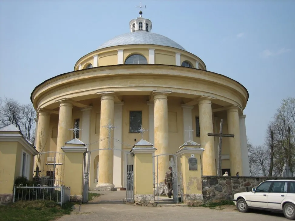 Sudervės bažnyčia. Architektas Stuoka-Gucevičius 1802 m.