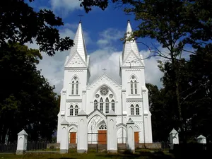 Sacred Heart church in Bikava