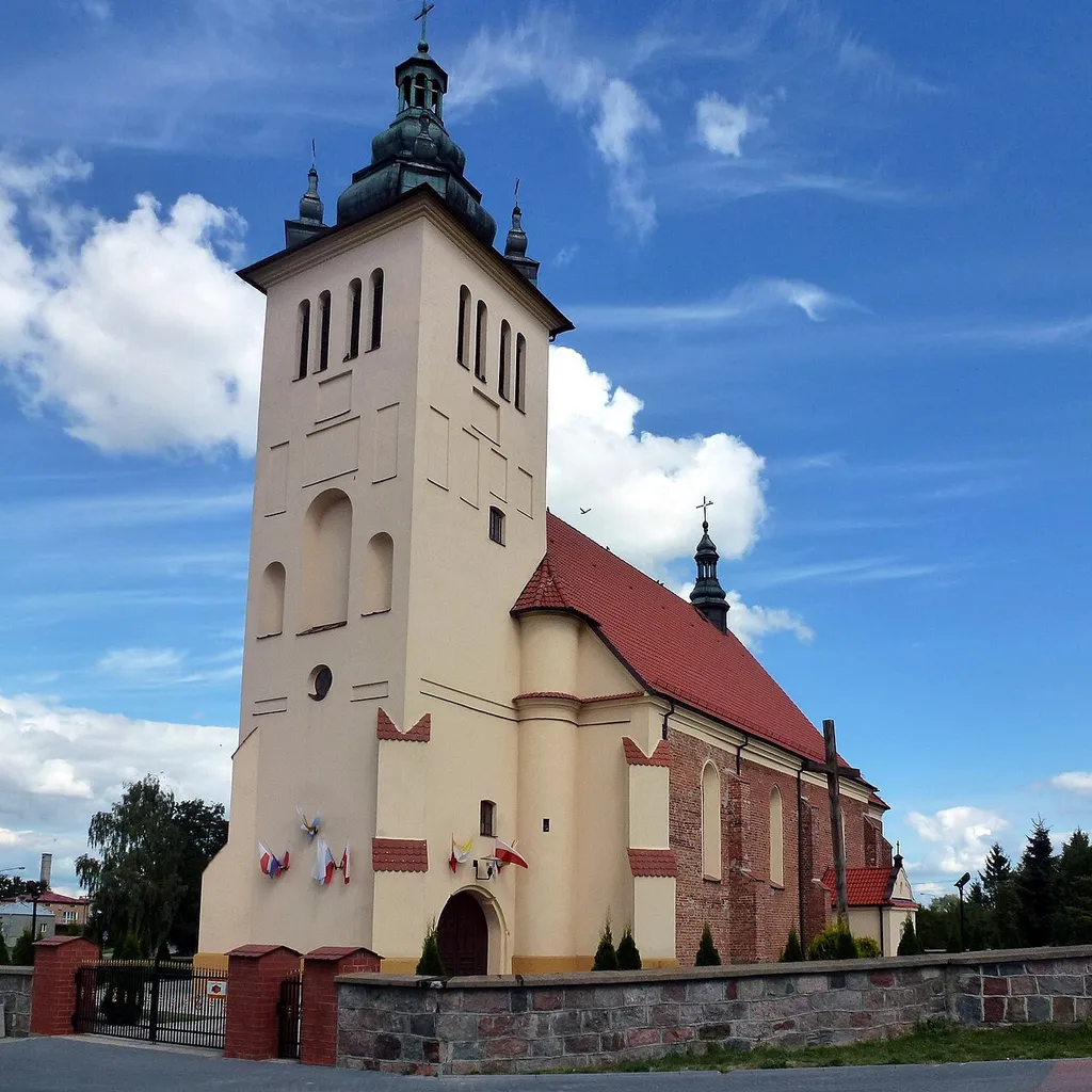 16 century church in Krzynowloga Mala, Poland