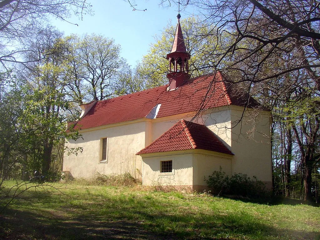 Pilgrimage church of Holy Trinity near Srbeč, Rakovník District, Czech Republic.