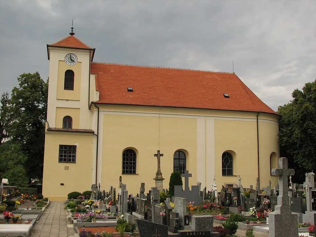 Archlebov, Hodonín District, Czech republic - church of Saints Roch and Sebastian