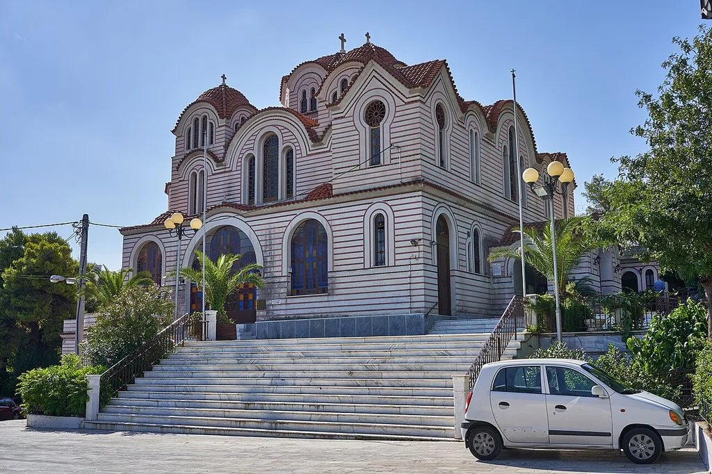 The Church of Saint Marina (Hill of the Nymphs) on August 10, 2020